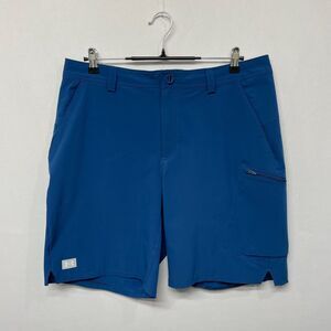 Under Armour Men Cargo Fish Hunter Hybrid Shorts Size 36 Loose Fit Blue B340 -4